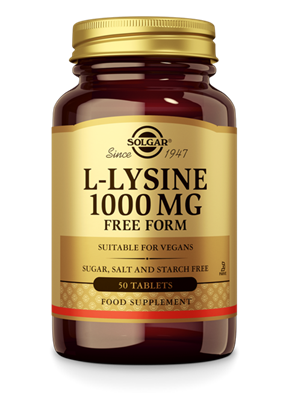 SOLGAR LLYSINE 1000MG 50ST